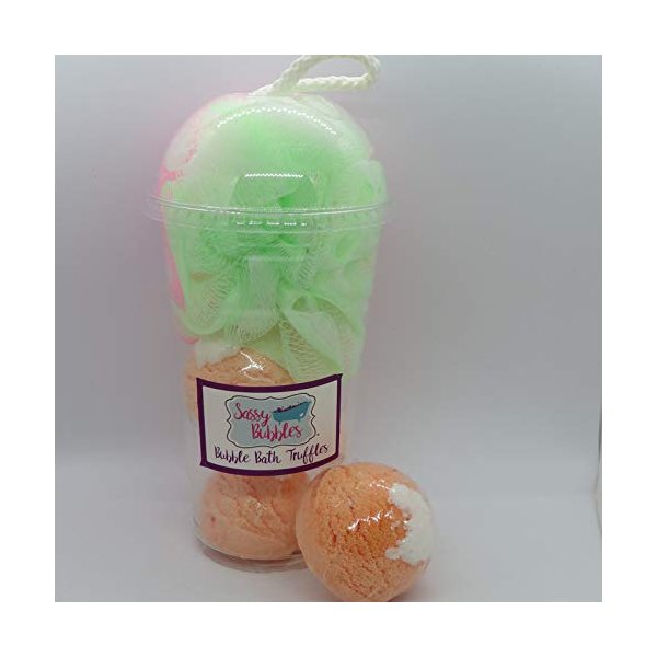 Georgia Peach Bubble Bath Truffle Shake by Sassy Bubbles