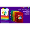 Prideful 5Pc Facial Sheet Mask
