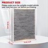 VEPAGOO CF11183 Carbon Cabin Air Filter for Chrysler Dodge Durango Jeep Grand Cherokee 2011 2012 2013 2014 2015 2016 2017 2018 2019 2020 2021 air conditioner filter