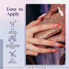 MIZHSE Color Changing Nail Polish Pearl Mood Changing Nails Polish Glitter Drawing Shell Thread Soak off UV LED Glitter Thermal Nail Gel Polish for Nail Salon Home DIY Manicure Set 6 Colors