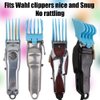Professional Hair Clipper Combs Guides, Hair Clipper Guards 1 & 1/4" 1 & 1/2" 2", Mega NO.16 NO.12 NO.10 fits for most Wahl Clippers (NO.10+NO.12+NO.16, Blue)