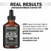Jamaican Black Castor Oil - for Hair Growth, Body Massage Oil, Eyebrows, Eyelashes, Nail Care Grow & Moisturizing Organics Pure Cold Pressed