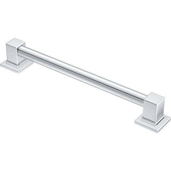 Moen YG8812CH 90 Degree 12-Inch Designer Grab Bar, Chrome