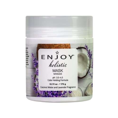 Enjoy Hair Care Holistic Hair Mask, Conditioner For Damaged Hair, Hair Conditioner, Hair Mask For Damaged Hair, Hair Products - 6.2 Oz