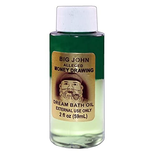 1 PIECE BIG JOHN'S MONEY DREAM BATH OIL 2 FL. OZ. (59 ML)