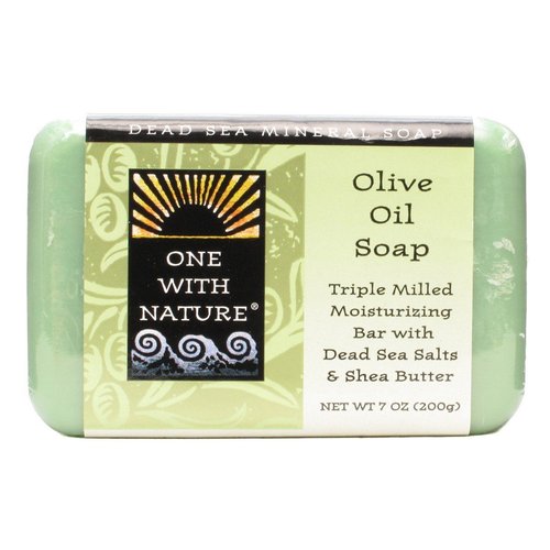 One With Nature Dead Sea Mineral Soap Olive Oil - 7 oz