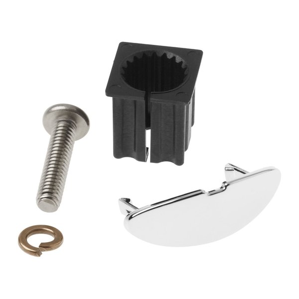 Kohler 79632-CP Plug Button And Screw Kit,1 X 1 X 1,Polished Chrome