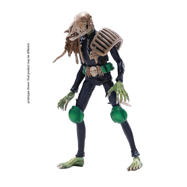 Hiya Toys Judge Dredd: Judge Mortis PX 1:18 Scale Exquisite Mini Action Figure, Multicolor