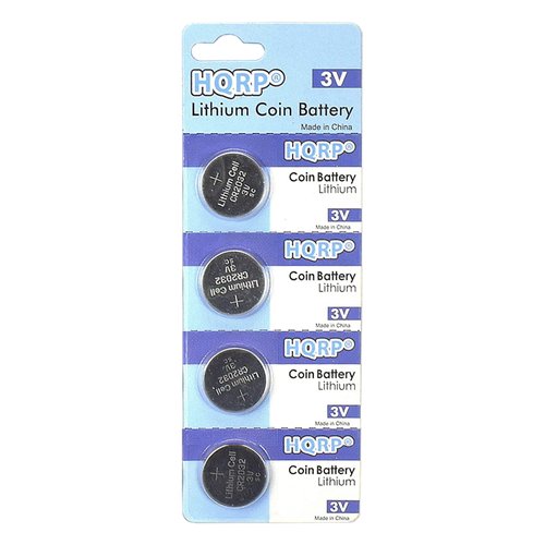 HQRP 4-Pack Lithium Battery compatible with FreeStyle Lite Blood Glucose Meter, Sugar Monitor