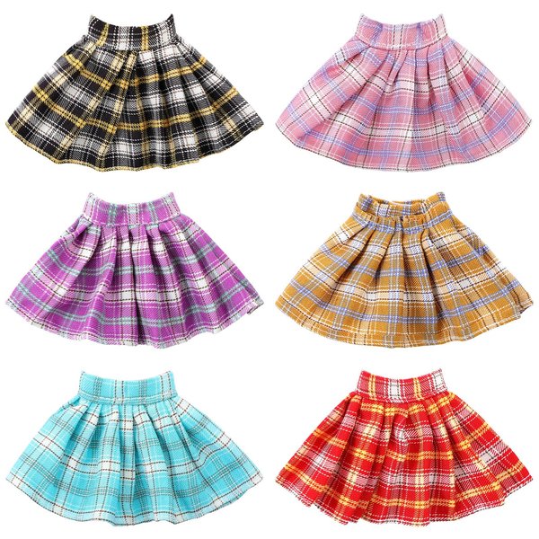 Fourluoo 6 Pcs Doll Clothes 11.8 Inch Doll Outfits Doll Sweet Outfits for Christmas Birthday Gift(Charming Style)
