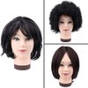 HAIRWAY Female Bald Mannequin Head Professional Cosmetology Face Makeup Doll Head for Wig Making Display Hats Eyeglasses Wig Head with T Pins