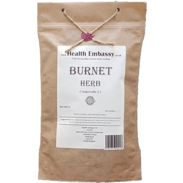 Health Embassy Burnet Herb | Sanguisorba officinalis L | 100% Natural Herbal Tea (50g)