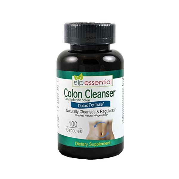 Colon Cleanser Detox Formula 100 Capsules Limpiador de Colon