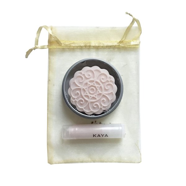 Rose YlangYlang Solid Lotion & Lip Balm - All Natural Organic - Gift for Friend, Gift for Teacher, Bridesmaid Gift, Birthday Gift, Self care, Valentine, Galentine Gift