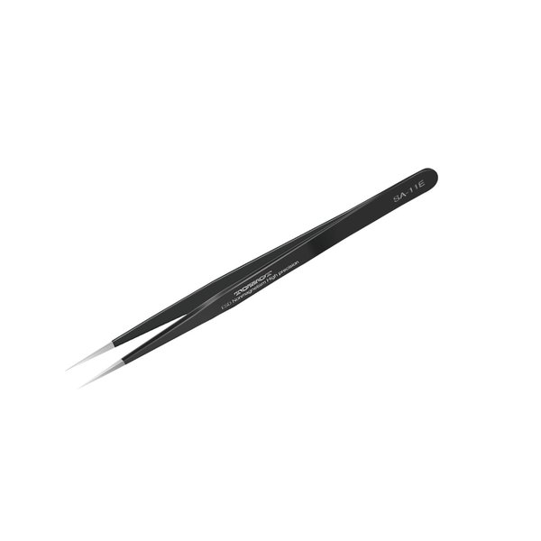 TOWOT Precision Tweezers,Craft Tweezers for Electronics,Fine Tweezers Precision, Anti-static Stainless Steel Long Tweezers for Soldering, Welding, and Jewelry Making