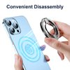 Carechoi Magnetic Grips Phone Ring Holder for Magsafe, Adjustable, Magnet Finger Ring Grip Stand Holder, Compatible with iPhone 15 14 Plus 13 12, Pro, Pro Max, Mini, Mag Safe Accessorie