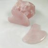 CILESS Sculpted Gua Sha, Rose Quartz Guasha Facial Tool, Anti Aging Facial Massage Tool, Self Care Gift