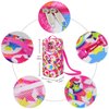 K.T.Fancy 14.5 Inch Doll Carrier Wishers Doll Travel Case Crossbody Carrier Bag Suitcase for 14.5 Inch Girl Doll Accessories with Multi-Pocket Storage Closet