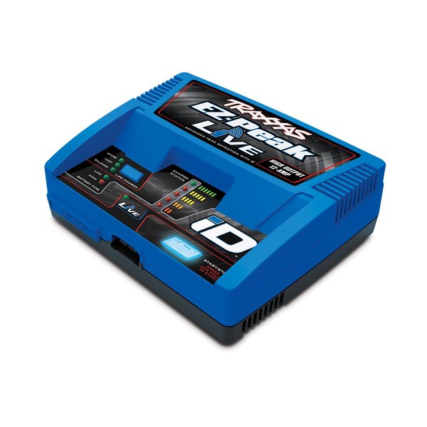 Traxxas 2971 EZ-Peak Live 12-Amp NiMH/LiPo Fast Charger with ID Technology Vehicle