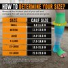 Doc Miller Open Toe Compression Socks, 20-30mmHg, Toeless Socks, Support Circulation, Shin Splints, Post Op, Medical Grade, Knee High, Dress Compression Socks for Men & Women, 1 Pair, Small Size