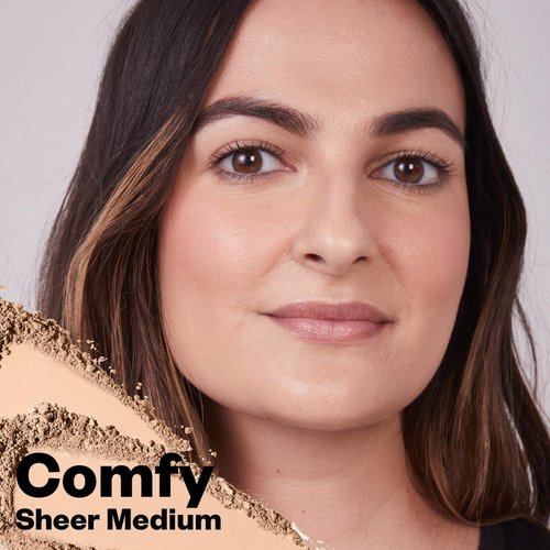 Kosas Cloud Set Face Setting Powder | Smoothing Shine Control, Soft, Sheer Setting Translucent Makeup Finish, Portable & Long-Lasting (Sheer Medium)