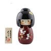 Kokeshi Dolls Kyoohoo Japanese Hanakanzashi (K12-4353R)