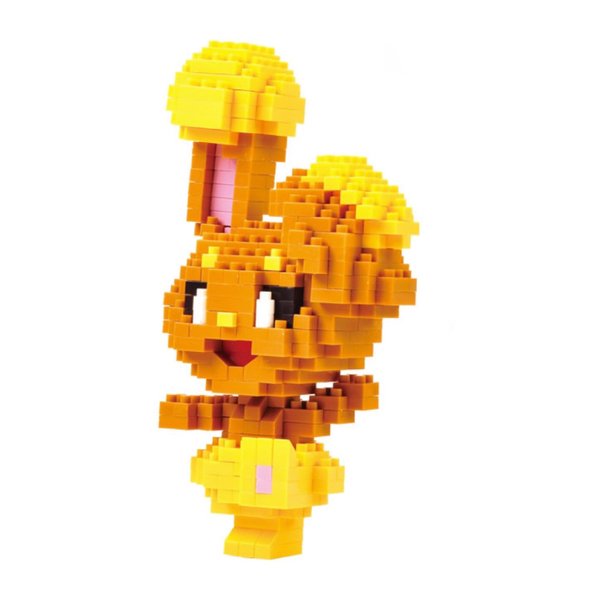 PIXOLAND New Super Cute Mini Building Blocks Rabbit Sets Cute Micro Mini Rabbit Building Bricks for Adults Micro Nano Bricks Perfect Party Favors for Teenagers. Conejitin 361 pcs P10217