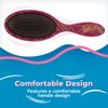 Wet Brush Original Detangler Hair Brush - Free Spirit, Sangria - All Hair Types - Ultra-Soft IntelliFlex Bristles Glide Through Tangles with Ease - Pain-Free Comb for Men, Women, Boys and Girls