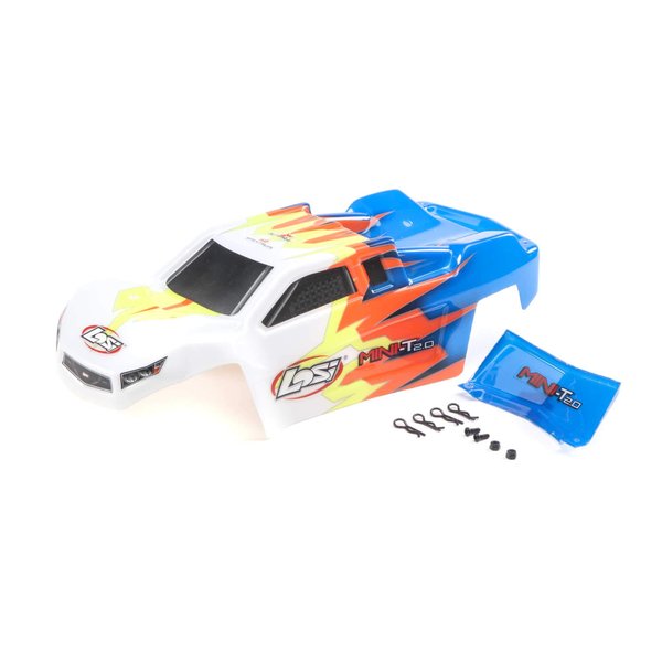 Losi Body Blue/White Mini-T 2.0 LOS210014 Car/Truck Bodies wings & Decals