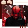Chunyin 12 Pieces Halloween Bald Caps Set Includes 6 PiecesChunyin Latex Bald Cap and 6 Pieces Wig Scull Cap for Women Men Adults Kids Teens Halloween April Fools Decorations Party Supplies