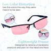 Terramed Eagle Migraine Glasses for Light Sensitivity, Blue Light Glasses for Men and Women, FL-41 Glasses for Computer, UV Protection and Photophobia Eye Strain