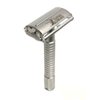 CS-305 Classic Samurai Butterfly Twist to Open Double Edge Safety Razor with 5 Astra Superior Platinum Double Edge Safety Razor Blades (+5 Astra)