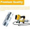 Replacement for Dewalt DCGG5701 High Pressure Grease Gun Coupler Tips with 1/8" NPT Threads, Fits Standard 1/8" NPT Grease Hoses