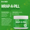 Pet MD Wrap A Pill Bacon Flavor Pill Paste for Dogs - Create a Pocket to Hide Pills and Medication - 59 Servings
