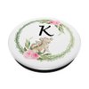 Cell Phone Pop Out Holder,Cute Koala Bear Flower Letter K PopSockets PopGrip: Swappable Grip for Phones & Tablets