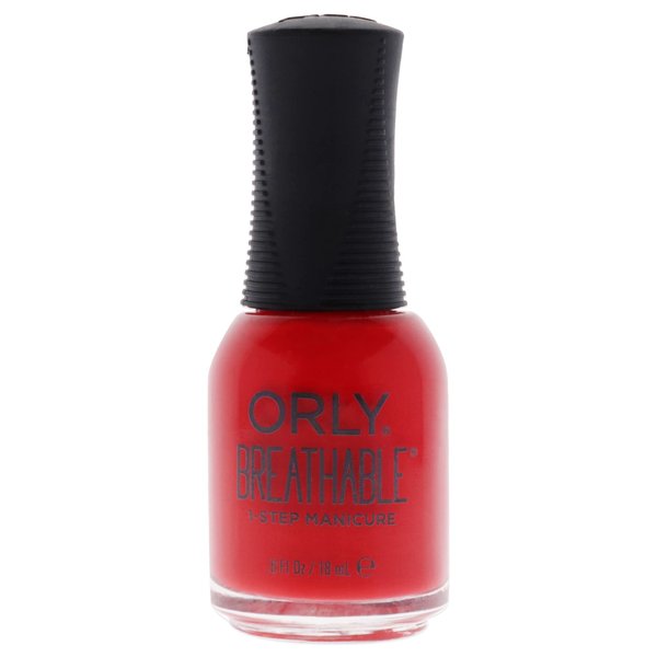 Orly Breathable Treatment Plus Color - 2060015 Cherry Bomb Nail Polish Women 0.6 oz