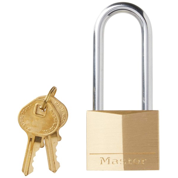 Master Lock 140DLH Padlock, 1 Pack, Bronze/Silver