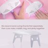 Beetles Uv Light for Nails Mini Nail Lamp Poly Nail Gel Curing Lamp Nail Gel Portable UV Led Nail Lamp Nail Light for Gel Top Coat Gel Nail Polish Manicure Tool DIY Nail Art