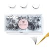 MDC LASHES Promades Eyelash Fan 500fans | 5D-16D, 0.05-0.07 Thickness, C/CC/D Curls, 8-18mm | Volume Lash Extensions Premade Lash Fans Pro Made False Eyelashes Pestanas Pelo A Pelo (16D-0.05-D-11)