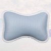 SUPVOX Bath Pillow Bathtub Spa Pillow with Non Slip Suction Cups for Bathtub Bathroom Spa Cushion Head Neck Back Support (Blue)