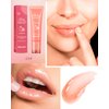 Moisturizer Lip Glowy Balm, Hydrating & Nourishing Repair Sleeping Lip Mask, Shine Glossy Finish Lip Oil,Day and Night Smooth Cracked Chapped Dry Lips,Lip Care Therapy Treatment for Women-3#Grapefruit