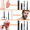 Manicure Set Men Nail Clipper Set Personal Care Nail Grooming Kits Travel Nail Care Set Manicure Nail Clippers Pedicure Kit Basic Nail Care Tools Gift for Men Women