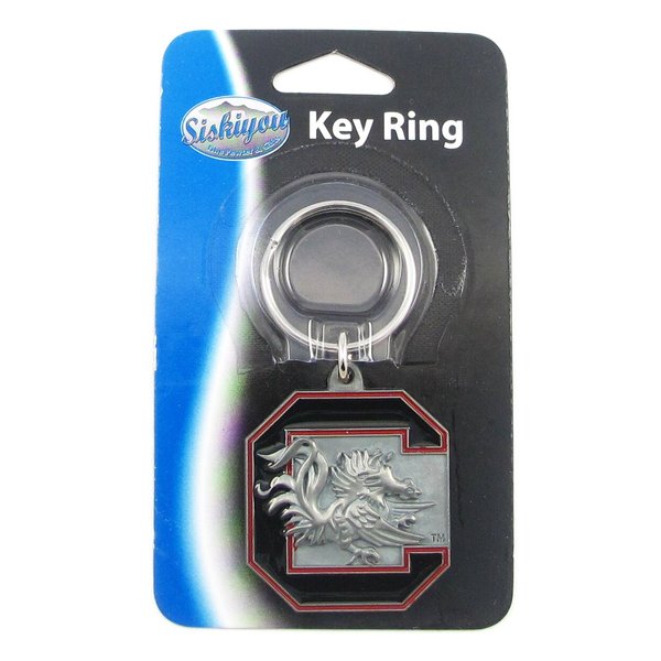 College Team Logo Key Ring - South Carolina Gamecocks