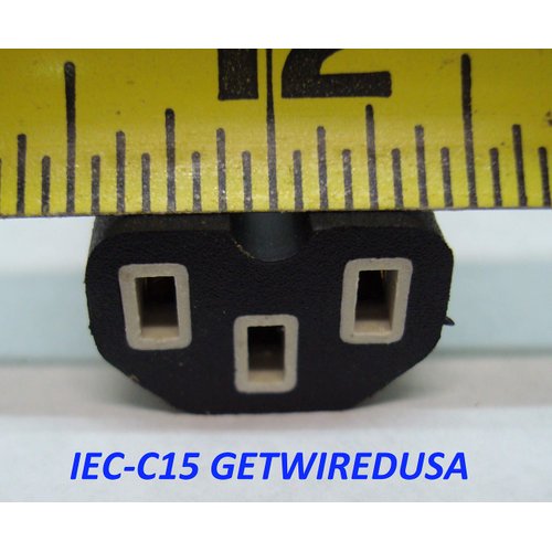 Computer Power Cable Adapter, Standard 3-Pin C15 Plug to TTL5-30P RV Camper Travel Trailer Motor Home Twist-Lock Connector, 110/125V in 110/125V Out, 5FT Converter Cord, C13 C14 C15 C16 FX1329