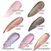 Coalitione Liquid Eyeshadow 12 Colors Long Lasting Waterproof Shining Shimmer Glitter Eyeline liquid Matte Eyeshadow ,Elves Makeup Girls Eyeshadow for Party Festival Makeup Beauty
