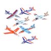 GRANITE MOUNTAIN PRODUCTS Balsa Wood and Styrofoam Airplane Toys Set - 6 Balsa Glider Kits and 6 Foam Model Toy Airplane Kits | 12 Total Planes | Classic Toys Perfect for Party Favors, Parties, BBQ's