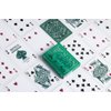 Bicycle Jacquard Premium Playing Cards, Silver and Emerald Green, 1 Deck