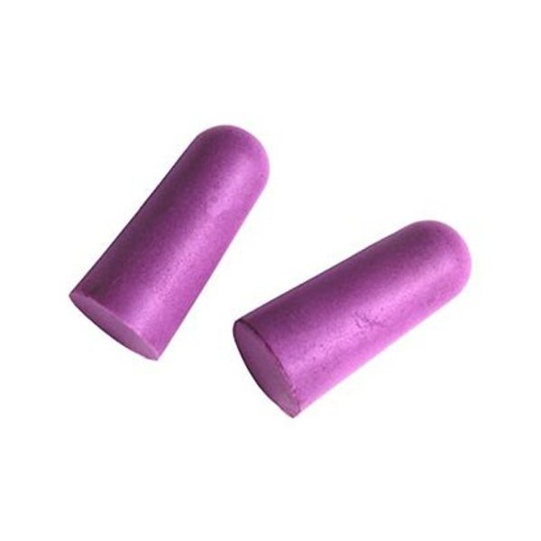 Tasco 9300 Soft-Seal 32 Polyurethane Foam Earplugs, NRR=32, Purple (Pack of 200)