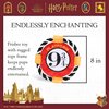 Harry Potter 9 3/4 Platform Frisbee Pet Toy | Frisbee for Dogs in Themed Design, Frisbee Dog Toy, Rope Dog Toy | Dog Toy Platform 9 3/4 Rope Frisbee Toy for Dogs