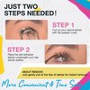 SWINGING Self Adhesive Flat Lash Clusters & Bottom Lashes Eyelash Clusters D Curl Cluster Eyelash Extensions Double Tips Soft Lightweight Reusable Individual Lashes (Flat&Bottom-1)